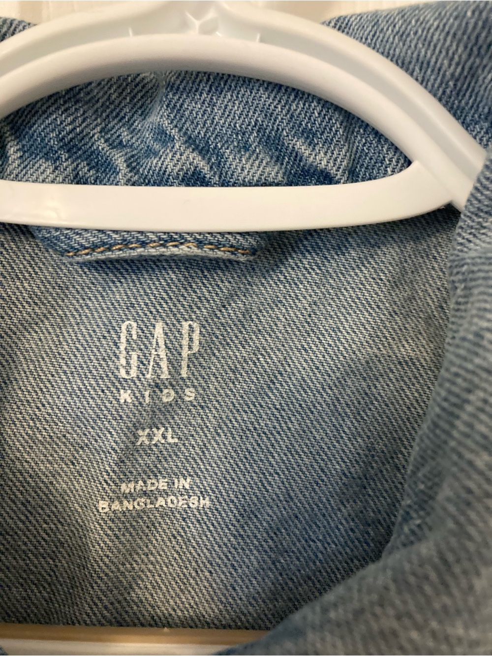 GAP Light Blue Kids Denim Jean Jacket - Picture 2 of 5